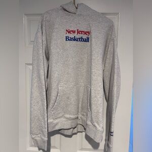 Local Hoops New Jersey Basketball Hoodie Large
